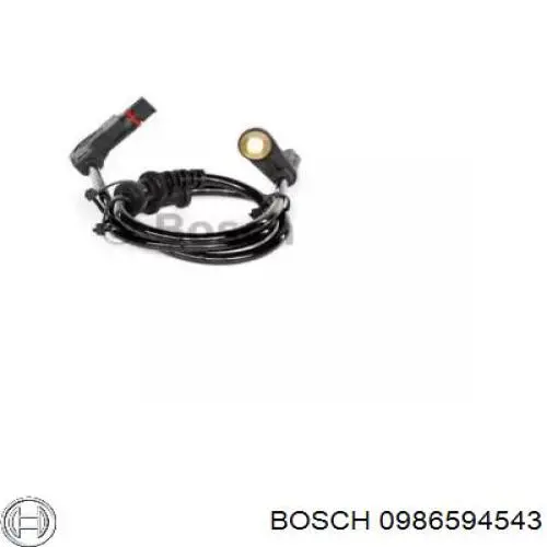 0986594543 Bosch датчик абс (abs передній)