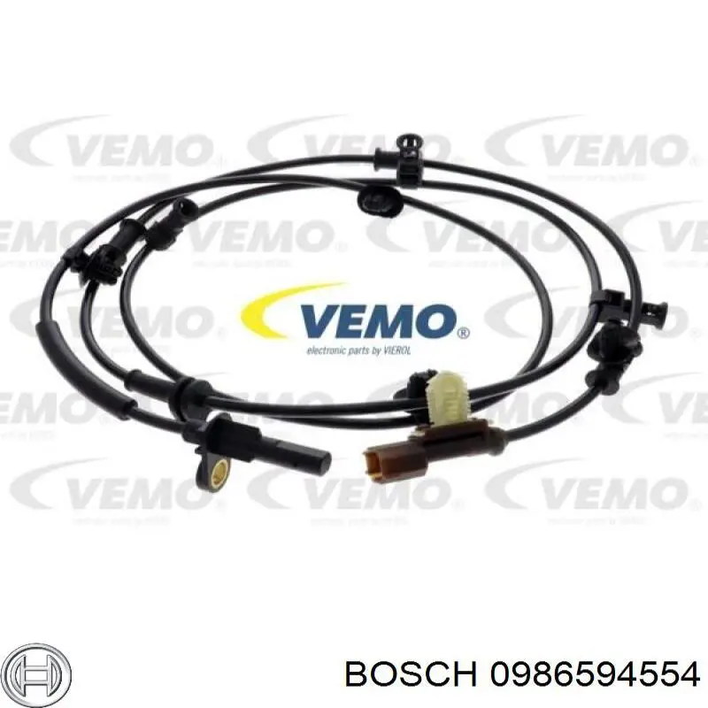 Датчик АБС (ABS) задній Bosch 0986594554 ціна, від 13.12 USD