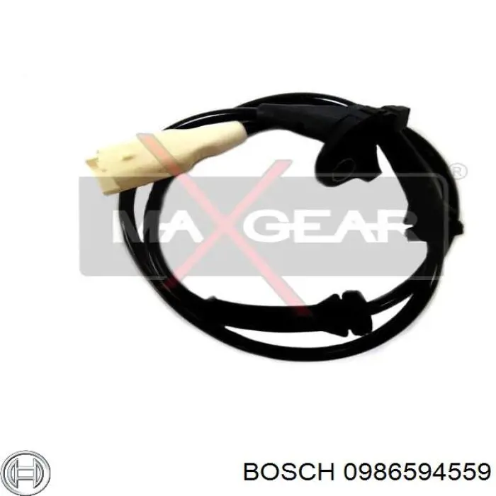 Купити 0986594559 Bosch Датчик АБС (ABS) передній