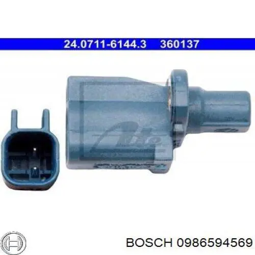 Купити 0986594569 Bosch Датчик АБС (ABS) задній