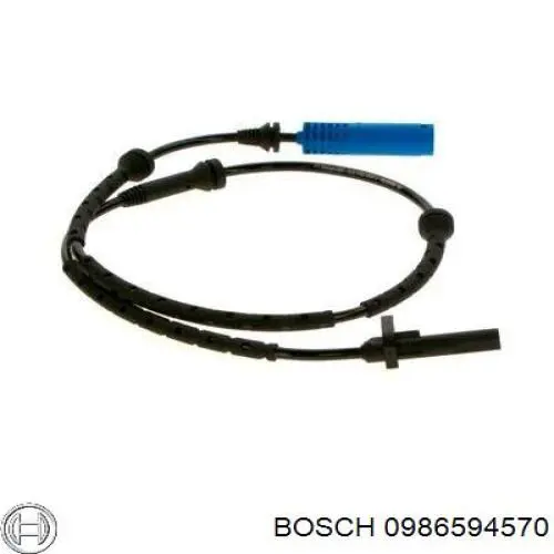 Купити 0986594570 Bosch Датчик АБС (ABS) передній