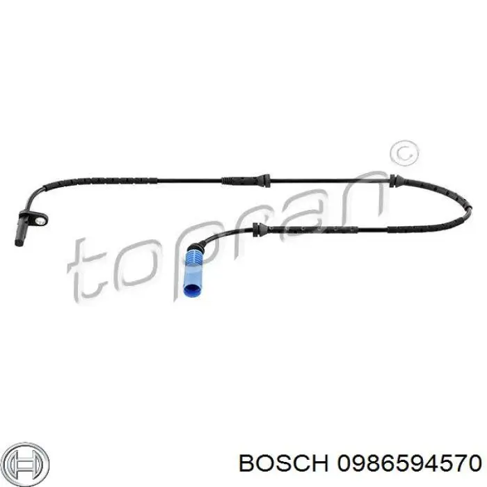 0986594570 Bosch Датчик АБС