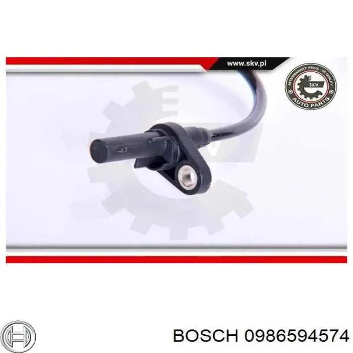 Датчик АБС передній 0986594574 Bosch
