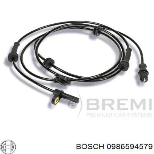 Датчик АБС (ABS) задній Bosch 0986594579