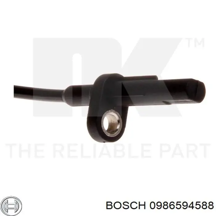 Купити 0986594588 Bosch Датчик АБС (ABS) задній