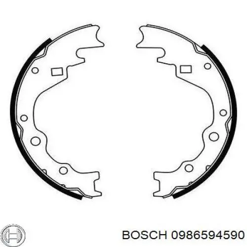 Датчик АБС передній 0986594590 Bosch