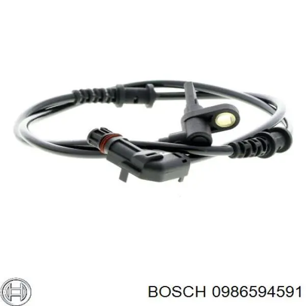 0986594591 Bosch датчик абс (abs передній)