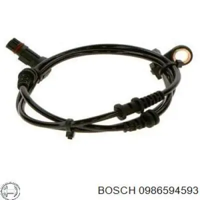 Купити 0986594593 Bosch Датчик АБС (ABS) передній