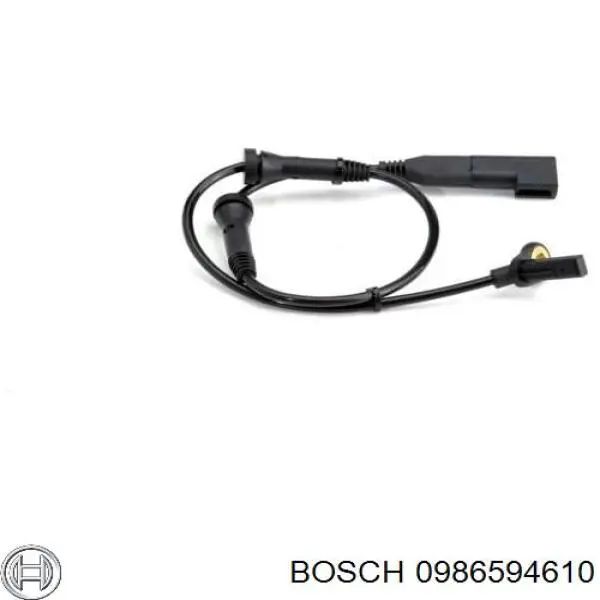Датчик ABS передній Bosch 0986594610 ціна, від 10.93 USD