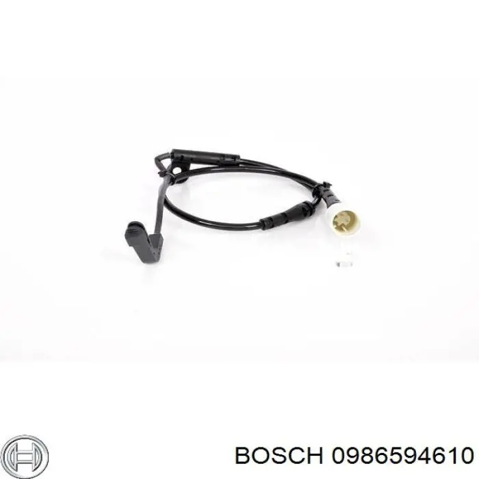 0986594610 Bosch датчик абс (abs передній)