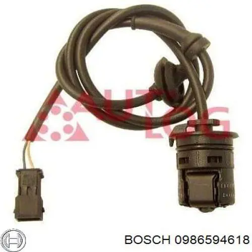 0986594618 Bosch Датчик АБС (ABS) задній правий