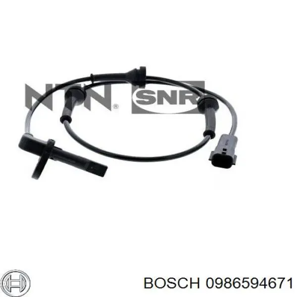 Датчик АБС передній 0986594671 Bosch