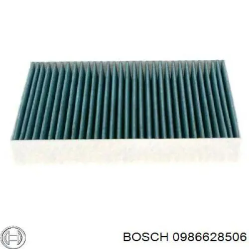 Купити 0986628506 Bosch Фільтр салону вугільний