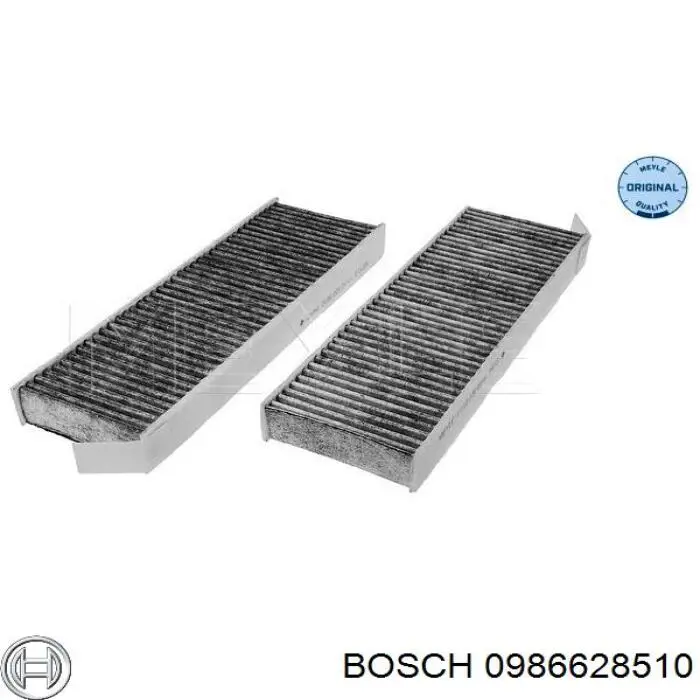 Повітряний фільтр салону Bosch 0986628510