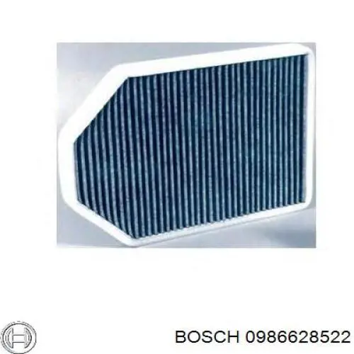 Фільтр повітряний обігрівача Bosch 0986628522 ціна, від 21.19 USD