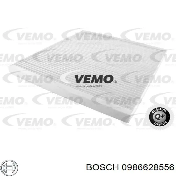 0986628556 Bosch Внутрішньосалонний фільтр
