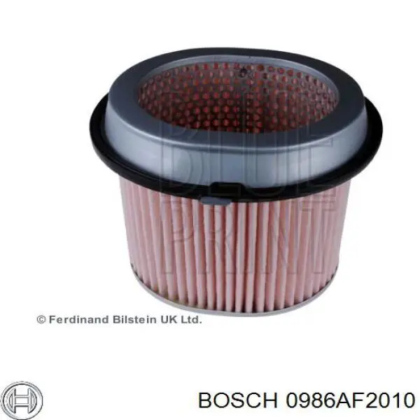 Повітряний фільтр 0986AF2010 Bosch
