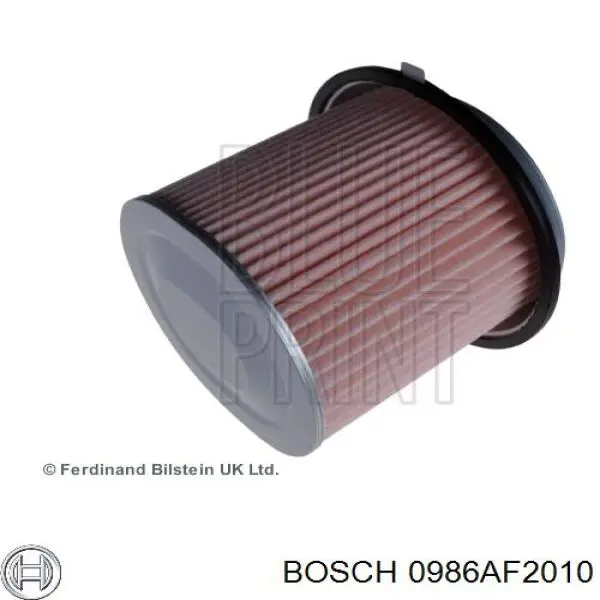 Повітряний фільтр 0986AF2010 Bosch