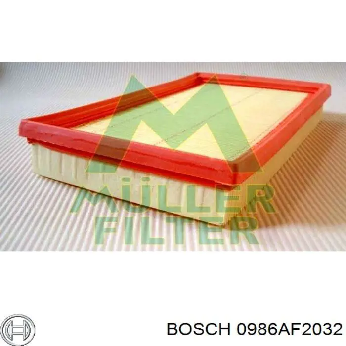 Повітряний фільтр 0986AF2032 Bosch