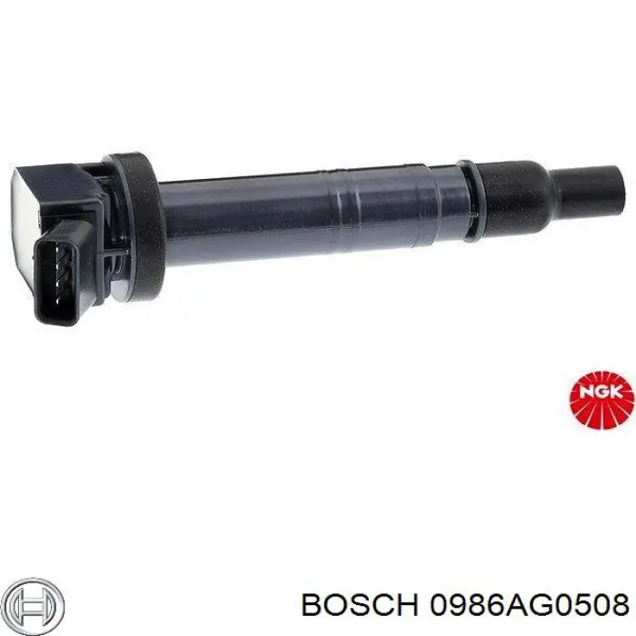 Котушка запалювання 0986AG0508 Bosch