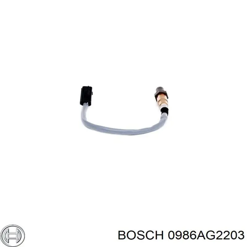 0986AG2203 Bosch лямбда-зонд, датчик кисню після каталізатора