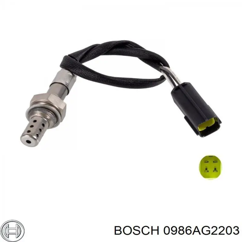 Лямбда-зонд, датчик кисню після каталізатора 0986AG2203 Bosch