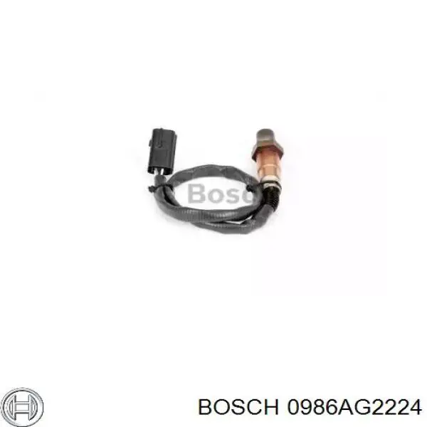 0986AG2224 Bosch лямбда-зонд, датчик кисню після каталізатора