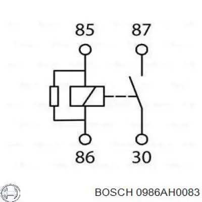 0986AH0083 Bosch 