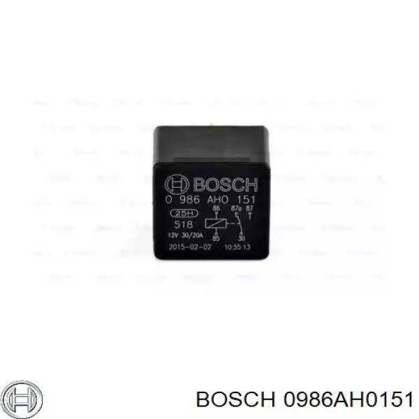 Купити 0986AH0151 Bosch 