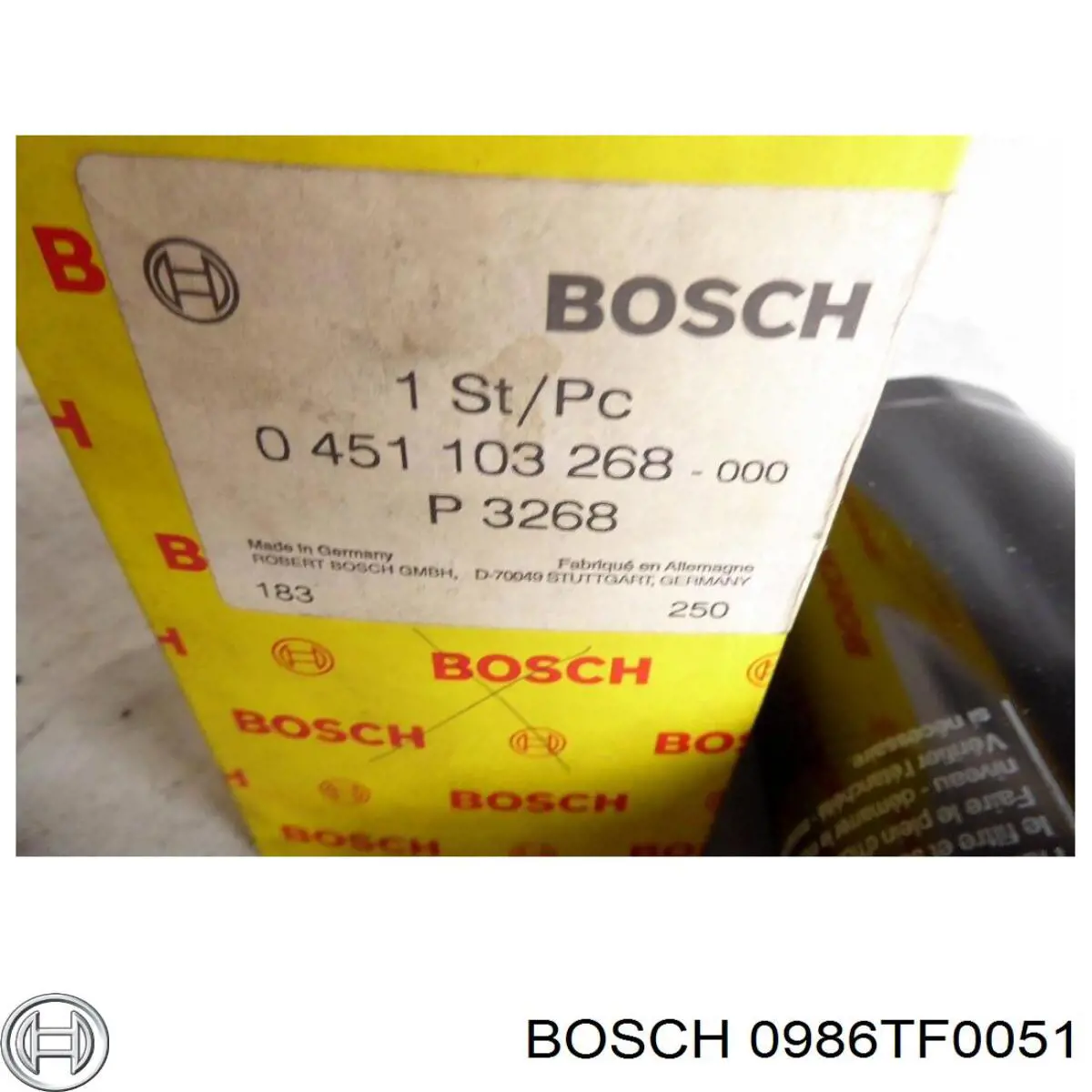 Фільтр масляний Bosch 0986TF0051