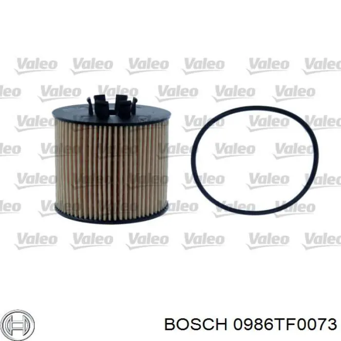 0986TF0073 Bosch Фільтр масла