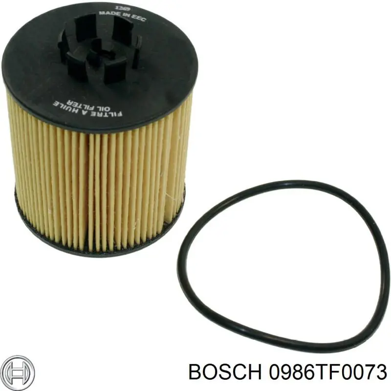 0986TF0073 Bosch фільтр масляний