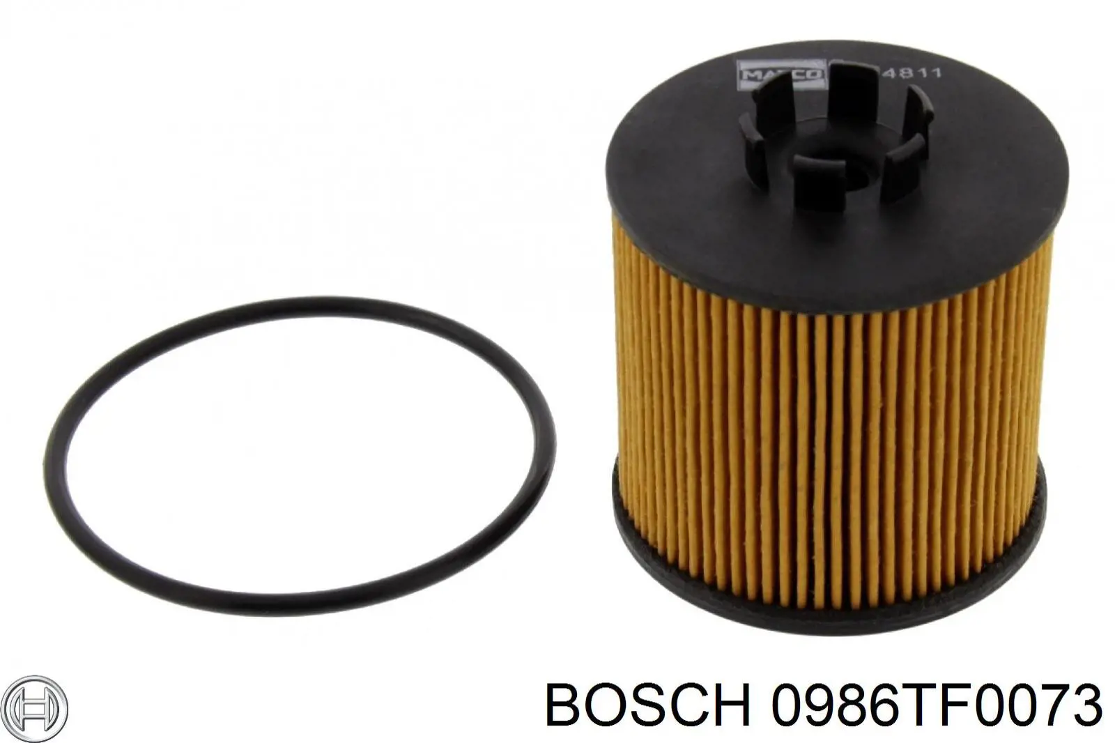 Масляний фільтр двигуна Bosch 0986TF0073 ціна, від 6.04 USD