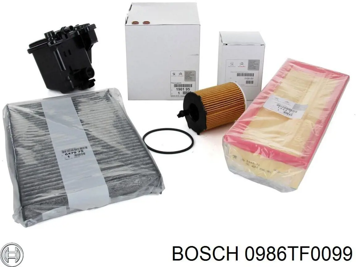 0986TF0099 Bosch фільтр повітряний