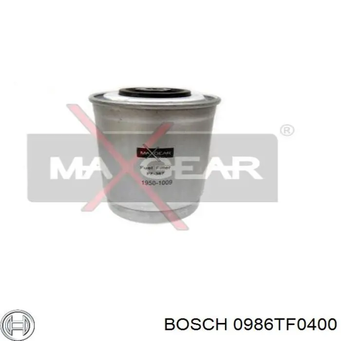 0986TF0400 Bosch фільтр паливний