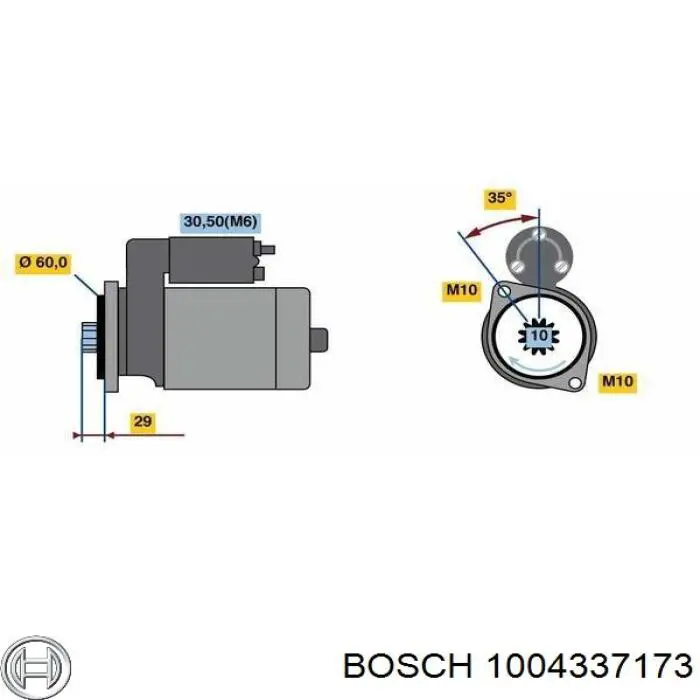 Купити A0011516514 Mercedes Щеткодеpжатель стартера