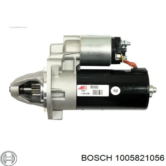 Стартер Bosch 1005821056 ціна, від 73.41 USD