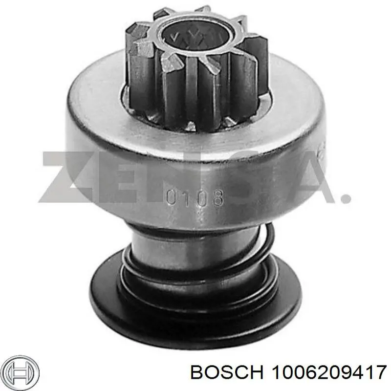 Бендикс стартера 1006209412 Bosch