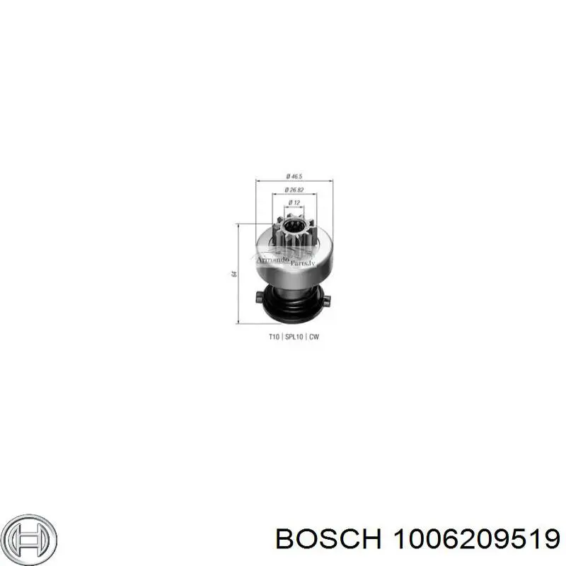 Купити 6129129 Ford Бендикс стартера