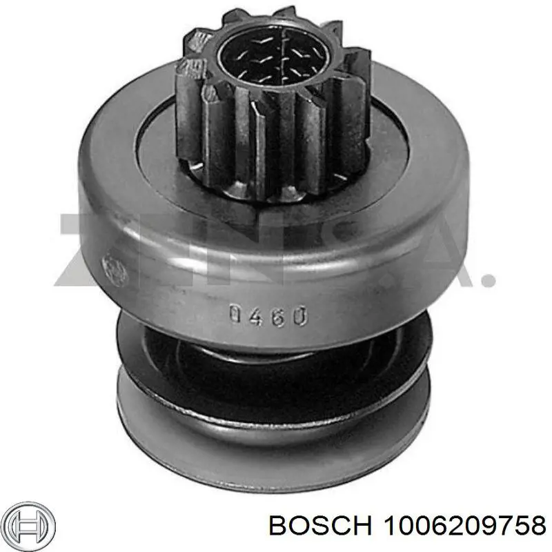 Привід стартера Delta Autotechnik 11628