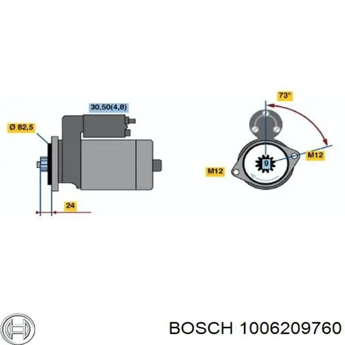 Бендикс Bosch 1006209760 ціна, від 26.35 USD