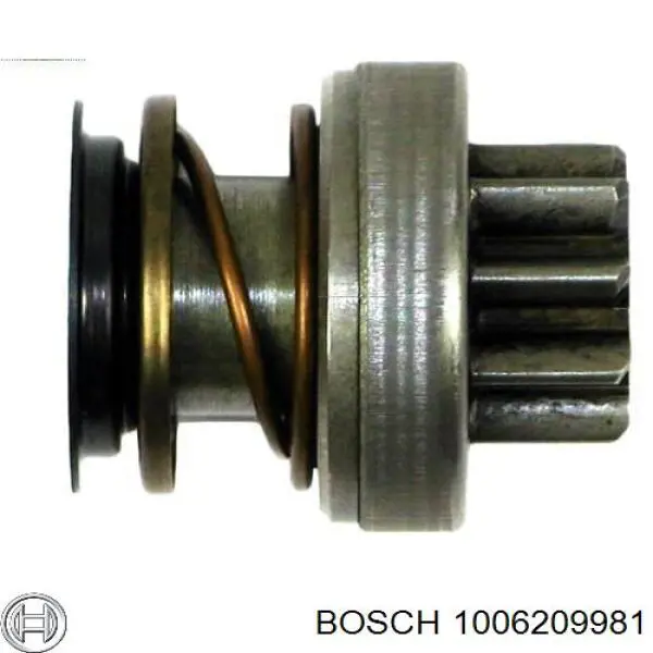 1006209981 Bosch Бендикс стартера (9 зубов)