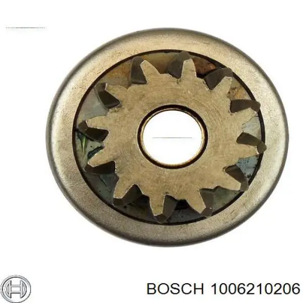 1006210206 Bosch Привід стартера бендикс