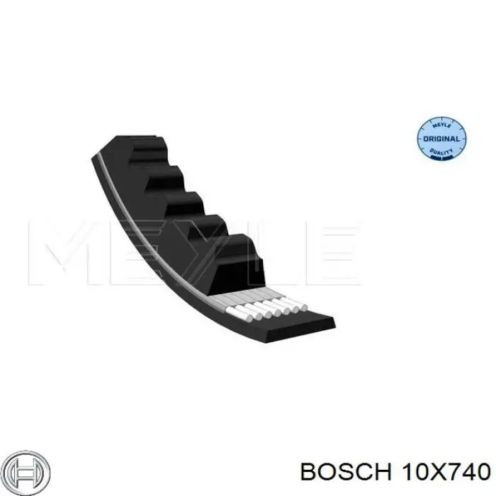 10X740 Bosch ремінь приводний, агрегатів