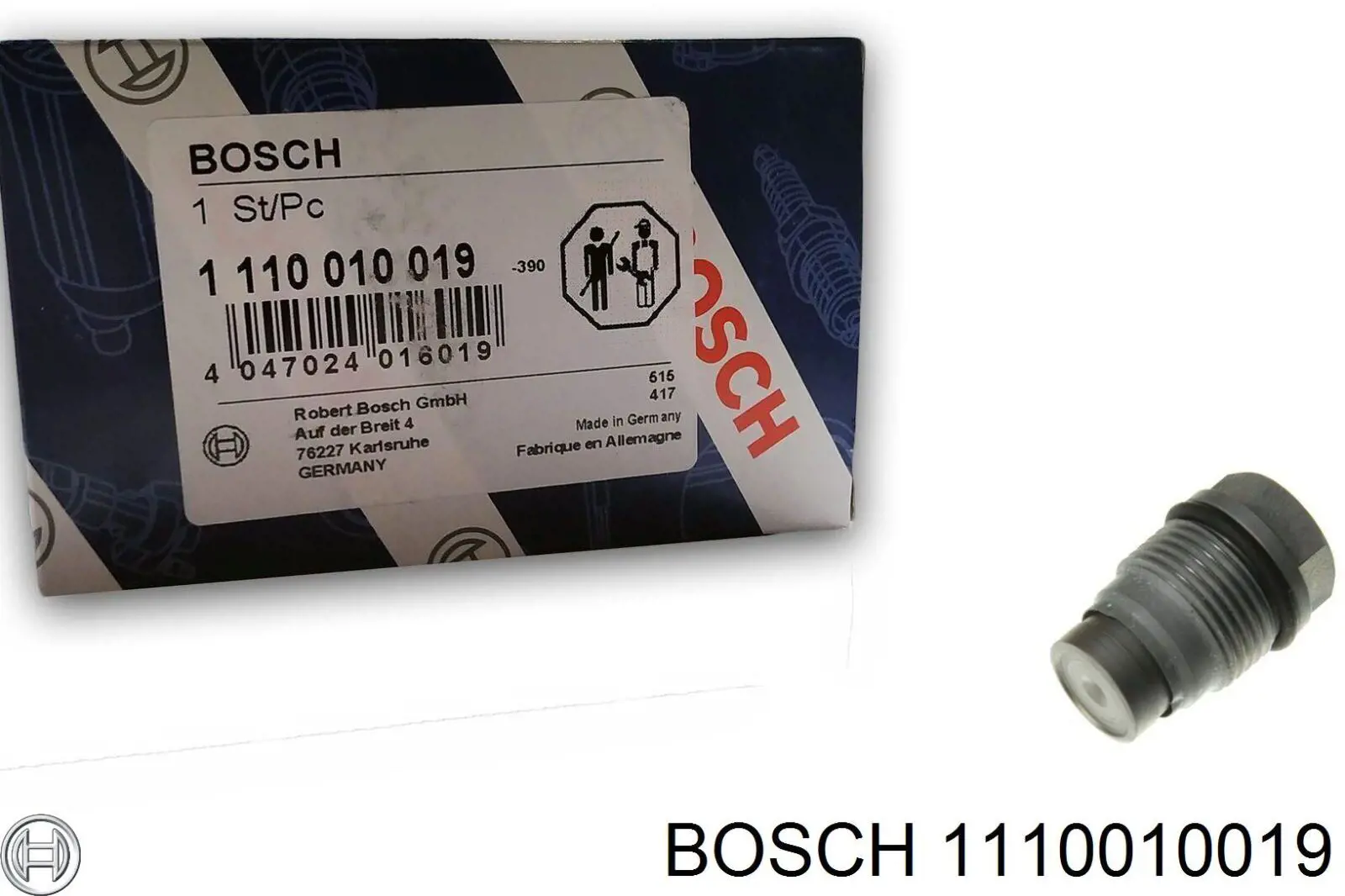 Клапан регулювання тиску палива Bosch F00R001166 ціна, від 130.13 USD