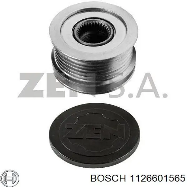 1126601565 Bosch шків генератора