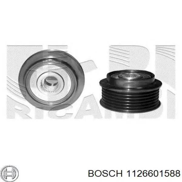 1126601588 Bosch шків генератора