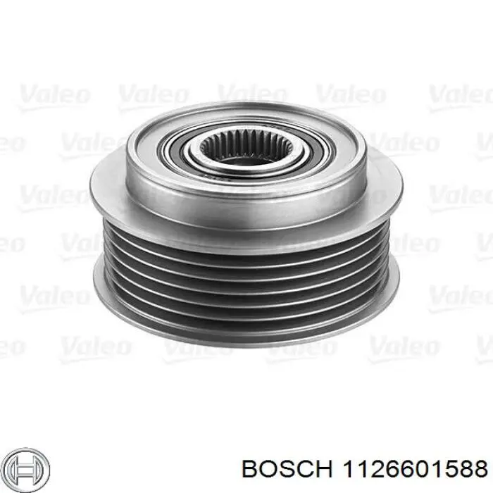 1126601588 Bosch Обгонна муфта генератора