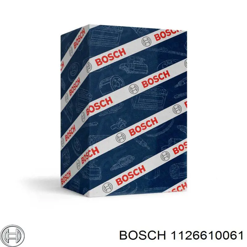 Крильчатка генератора 1126610061 Bosch