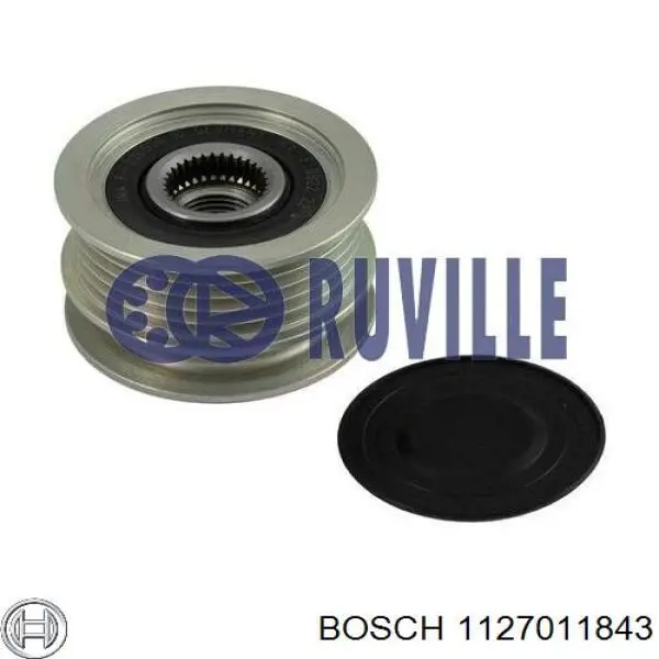 Купити 1127011843 Bosch Шків генератора